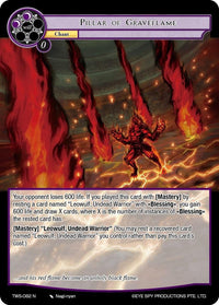 Pillar of Graveflame (TWS-082 N) [The War of the Suns] - POKÉ JEUX