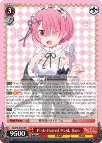 Pink-Haired Maid, Ram (RZ/S46-E030 RR) [Re:ZERO] - POKÉ JEUX