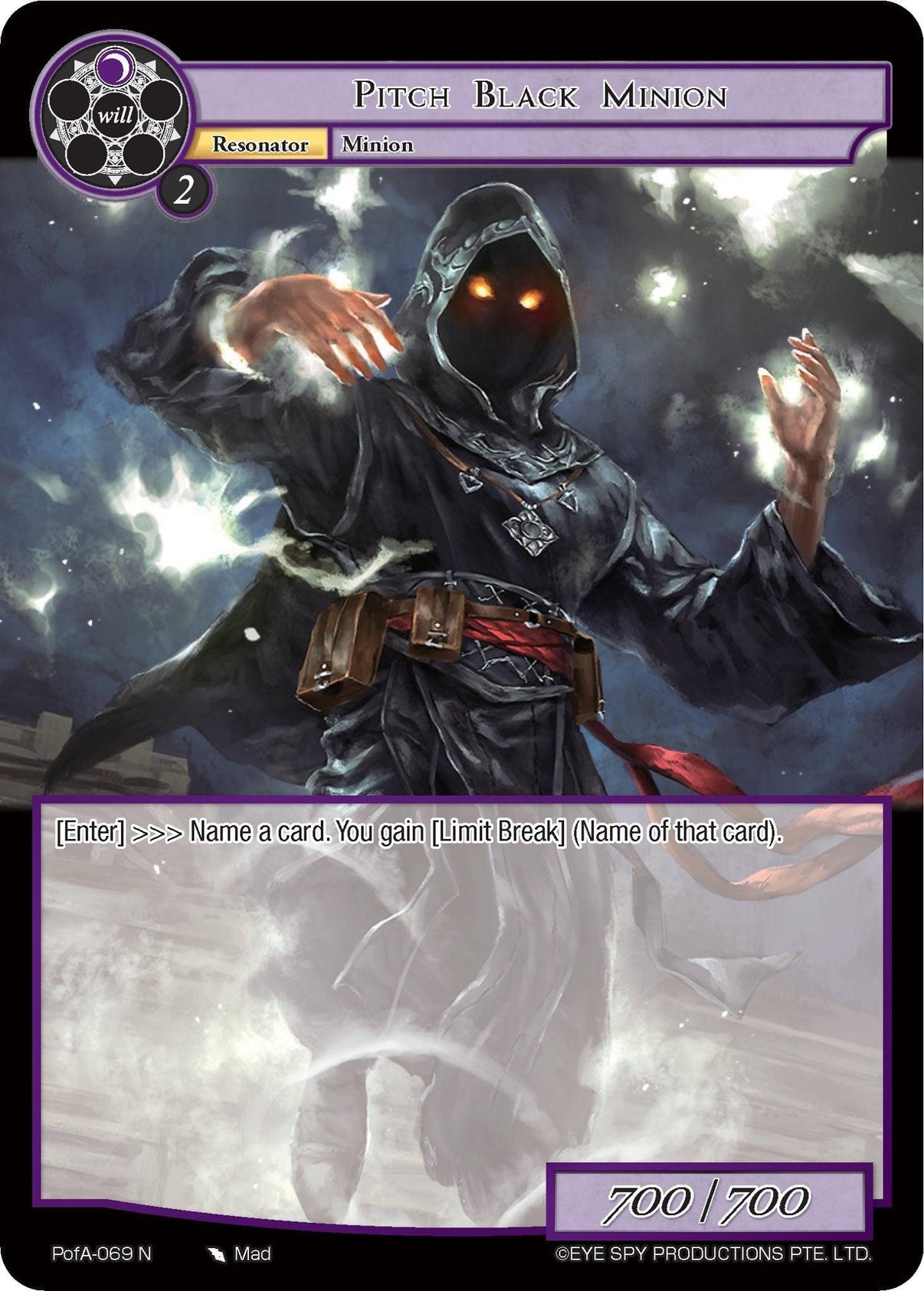 Pitch Black Minion (PofA-069) [Alice Origin IV: Prologue of Attoractia] - POKÉ JEUX