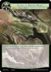 Plains of Raging Winds (ADW-056) [Assault into the Demonic World] - POKÉ JEUX