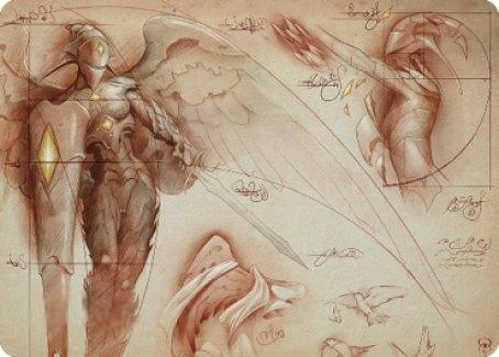 Platinum Angel Art Card [The Brothers' War Art Series] - POKÉ JEUX
