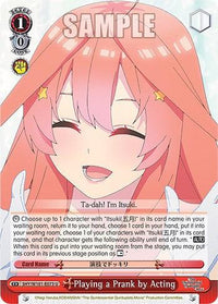Playing a Prank by Acting (5HY/W101-E073 U) [The Quintessential Quintuplets Movie] - POKÉ JEUX