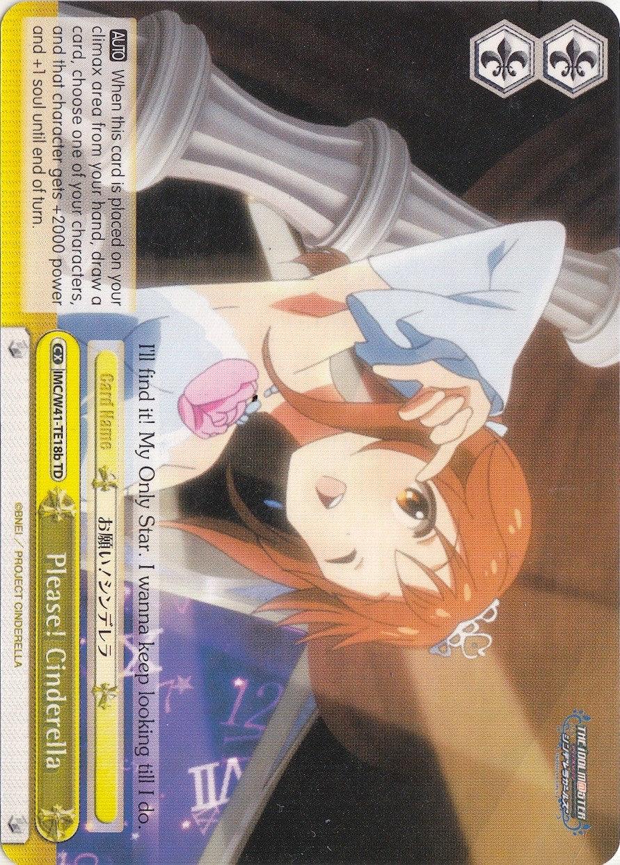 Please! Cinderella (IMC/W41-TE18b TD) (Yellow) [The iDOLM@STER Cinderella Girls] - POKÉ JEUX