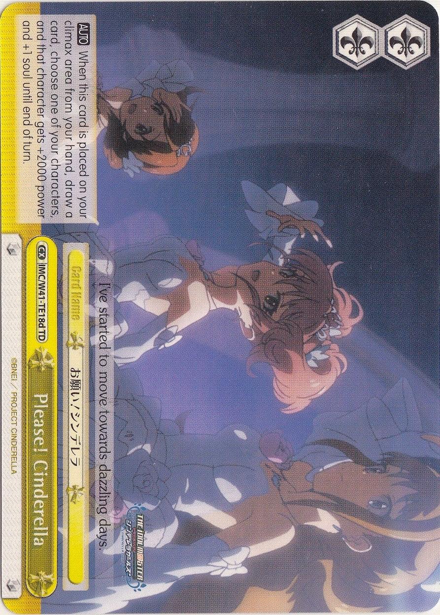 Please! Cinderella (IMC/W41-TE18d TD) (Yellow) [The iDOLM@STER Cinderella Girls] - POKÉ JEUX