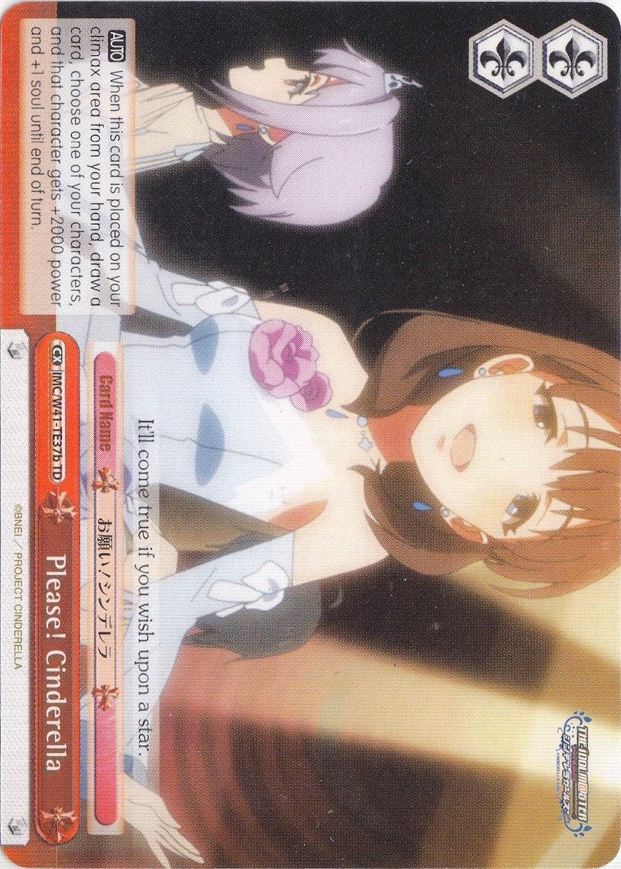 Please! Cinderella (IMC/W41-TE37b TD) (Red) [The iDOLM@STER Cinderella Girls] - POKÉ JEUX