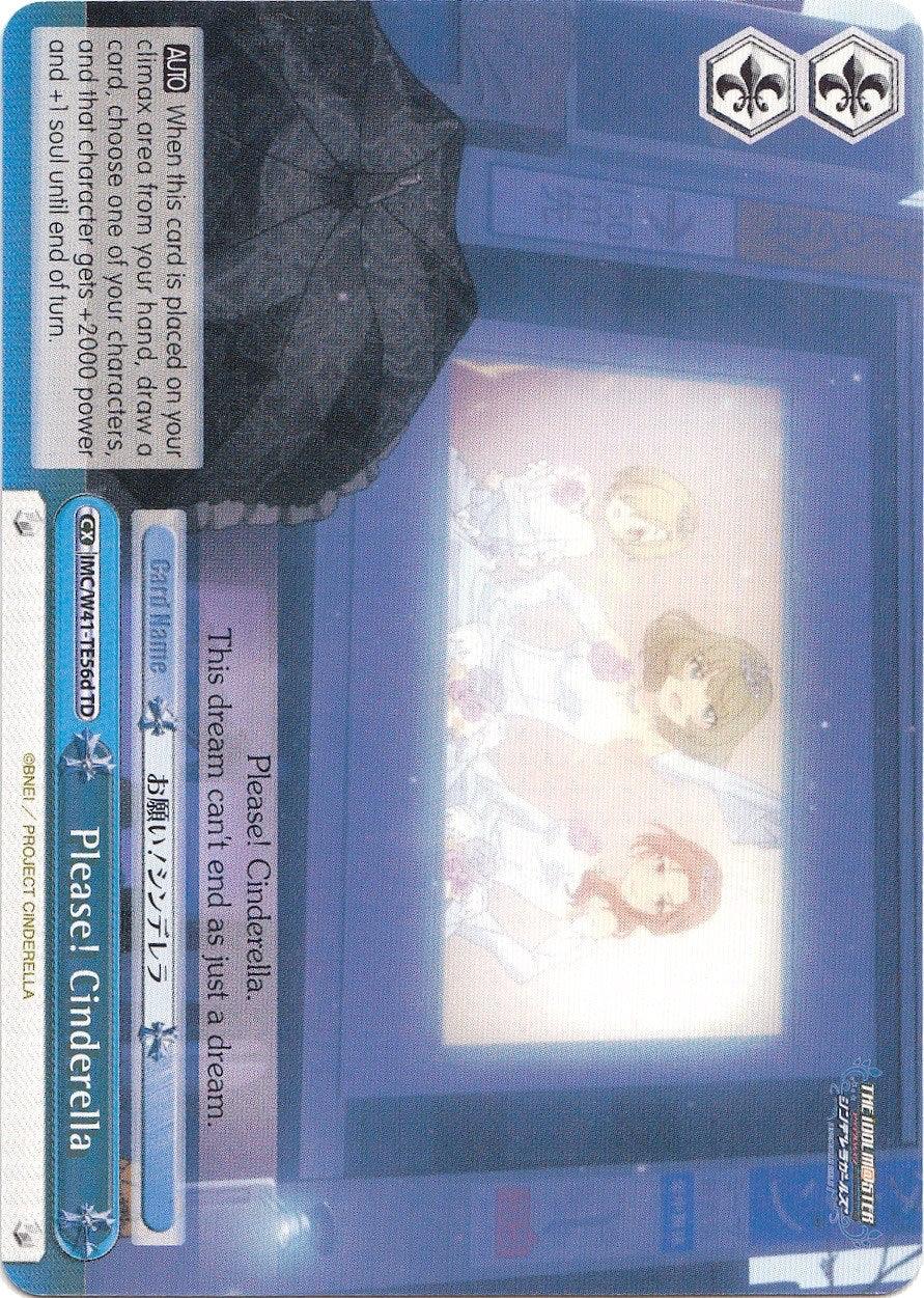 Please! Cinderella (IMC/W41-TE56d TD) [The iDOLM@STER Cinderella Girls] - POKÉ JEUX