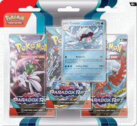 Pokemon SV4 Paradox Rift 3-Pack Blister - POKÉ JEUX - 0820650854033 - 0820650854033