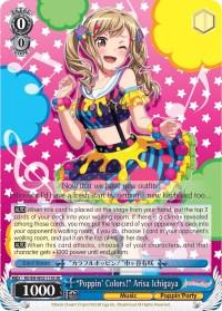 "Poppin'Colors!" Arisa Ichigaya (BD/EN-W03-110S SR) [BanG Dream! Girls Band Party! MULTI LIVE] - POKÉ JEUX