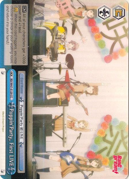 Poppin'Party, First LIVE (BD/W47-E120 CC) [BanG Dream!] - POKÉ JEUX