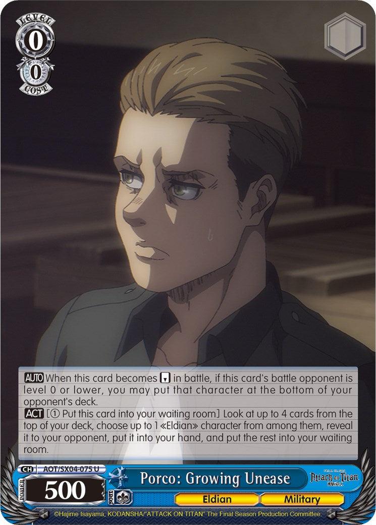 Porco: Growing Unease [Attack On Titan: Final Season] - POKÉ JEUX