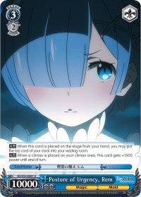 Posture of Urgency, Rem (RZ/S55-E081 U) [Re:ZERO Vol.2] - POKÉ JEUX