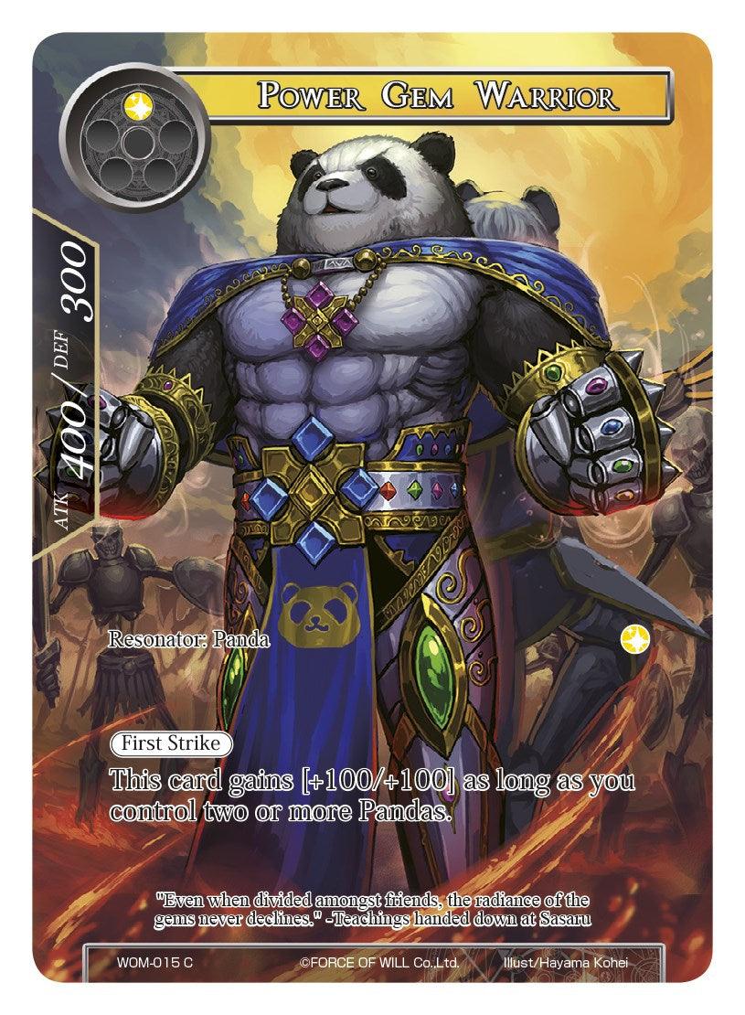 Power Gem Warrior (Full Art) (WOM-015) [Winds of the Ominous Moon] - POKÉ JEUX