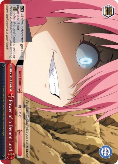 Power of a Demon Lord (TSK/S70-E061 CC) [That Time I Got Reincarnated as a Slime] - POKÉ JEUX