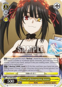 Power of Retrospection, Kurumi [Date A Live Vol.2] - POKÉ JEUX