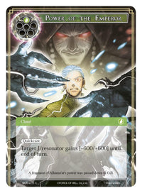 Power of the Emperor (WOM-075) [Winds of the Ominous Moon] - POKÉ JEUX