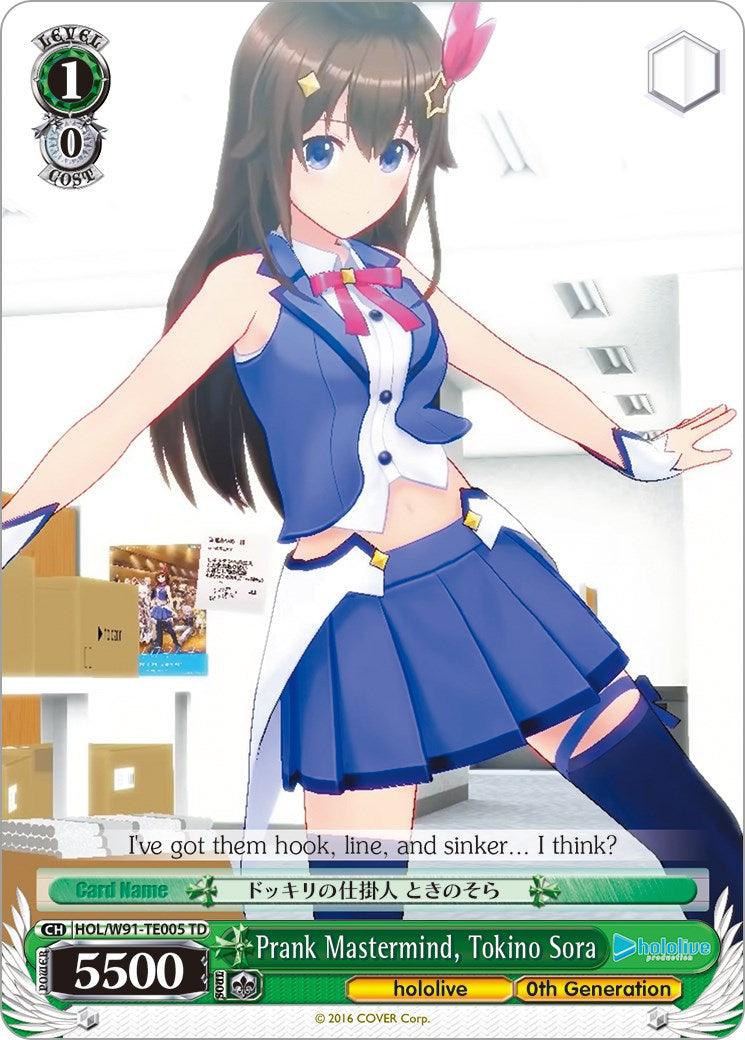Prank Mastermind, Tokino Sora (HOL/W91-TE005 TD) [hololive production] - POKÉ JEUX