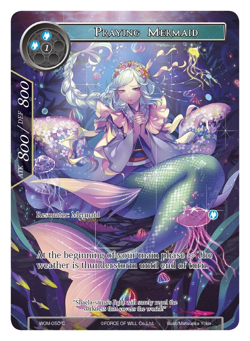 Praying Mermaid (Full Art) (WOM-050) [Winds of the Ominous Moon] - POKÉ JEUX