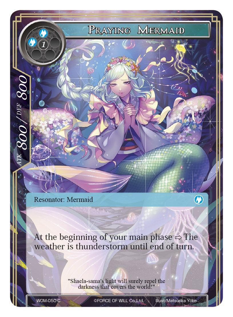Praying Mermaid (WOM-050) [Winds of the Ominous Moon] - POKÉ JEUX
