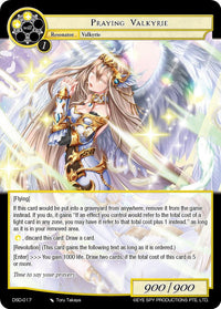 Praying Valkyrie (DSD-017) [Starter Deck: Villains] - POKÉ JEUX