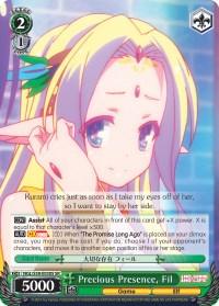 Precious Presence, Fil (NGL/S58-E030S SR) [No Game No Life] - POKÉ JEUX