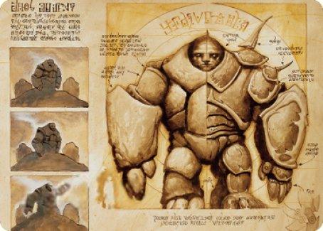 Precursor Golem Art Card [The Brothers' War Art Series] - POKÉ JEUX