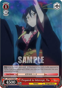 Prepared to Intercept, Tio (ARI/S103-E058 U) [Arifureta: From Commonplace to World's Strongest] - POKÉ JEUX