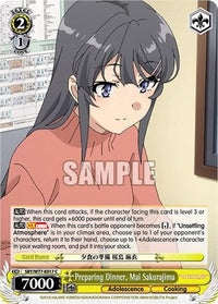 Preparing Dinner, Mai Sakurajima [Rascal Does Not Dream of a Dreaming Girl] - POKÉ JEUX