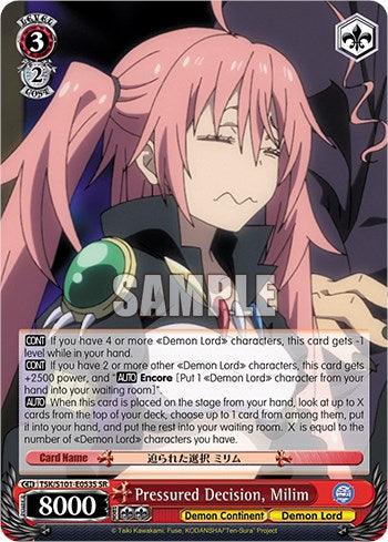 Pressured Decision, Milim [That Time I Got Reincarnated as a Slime Vol.3] - POKÉ JEUX
