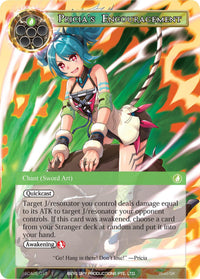 Pricia's Encouragement (SDAO2-013) [Alice Origin II Starter Deck] - POKÉ JEUX