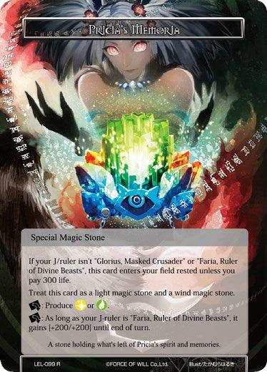 Pricia's Memoria (LEL-099) [Legacy Lost] - POKÉ JEUX
