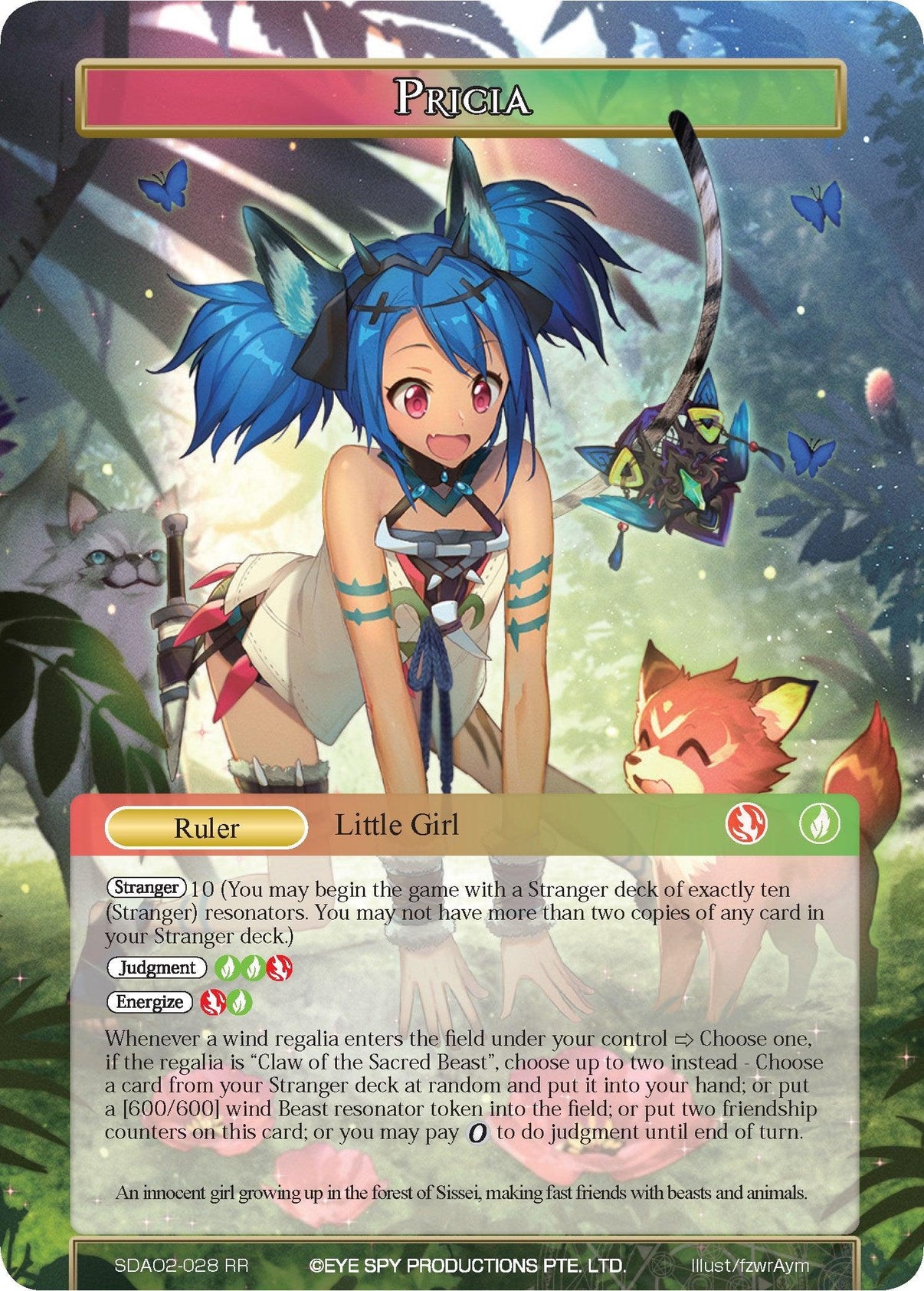 Pricia (SDAO2-028) [Alice Origin II Starter Deck] - POKÉ JEUX