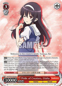 Pride of Creators, Utaha [Saekano: How to Raise a Boring Girlfriend] - POKÉ JEUX