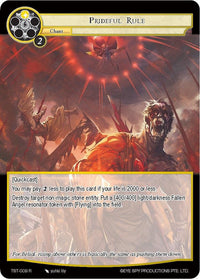 Prideful Rule (TST-009) [The Seventh] - POKÉ JEUX