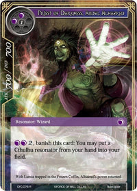 Priest of Darkness, Abdul Alhazred (CFC-076) [Curse of the Frozen Casket] - POKÉ JEUX