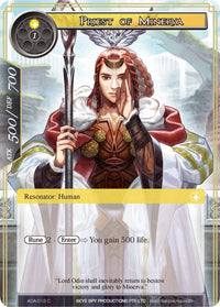 Priest of Minerva (AOA-012) [Awakening of the Ancients] - POKÉ JEUX