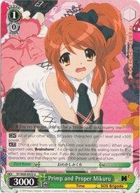 Primp and Proper Mikuru (SY/W08-E033 U) [The Melancholy of Haruhi Suzumiya] - POKÉ JEUX