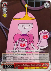 Princess Bubblegum: Gauntleted Fists (AT/WX02-P02 PR) (Promo) [Adventure Time] - POKÉ JEUX