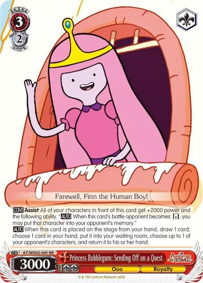 Princess Bubblegum: Sending Off on a Quest (AT/WX02-041 RR) [Adventure Time] - POKÉ JEUX
