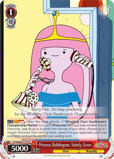 Princess Bubblegum: Stately Gown (AT/WX02-T13 TD) [Adventure Time] - POKÉ JEUX
