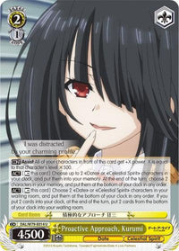 Proactive Approach, Kurumi (DAL/W79-E014 U) [Date A Live] - POKÉ JEUX