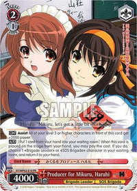Producer for Mikuru, Haruhi [The Melancholy Of Haruhi Suzumiya Power Up Set] - POKÉ JEUX