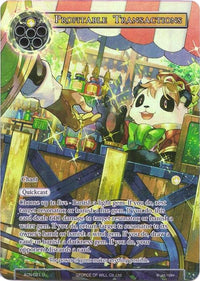 Profitable Transactions (Full Art) (ACN-021) [Ancient Nights] - POKÉ JEUX
