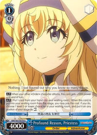 Profound Reason, Priestess (GBS/S63-E078 U) [Goblin Slayer] - POKÉ JEUX