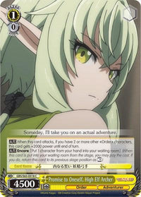 Promise to Oneself, High Elf Archer (GBS/S63-E018 C) [Goblin Slayer] - POKÉ JEUX