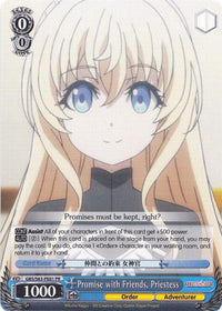 Promise with Friends, Priestess (GBS/S63-PE01 PR) (Promo) [Goblin Slayer] - POKÉ JEUX