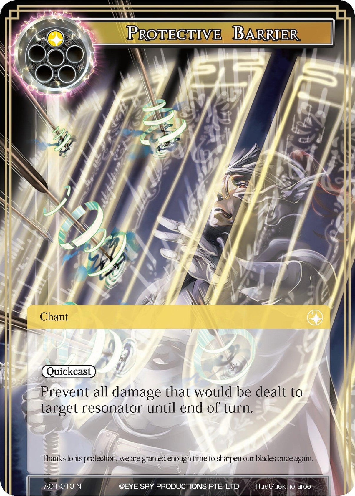 Protective Barrier (AO1-013) [Alice Origin] - POKÉ JEUX
