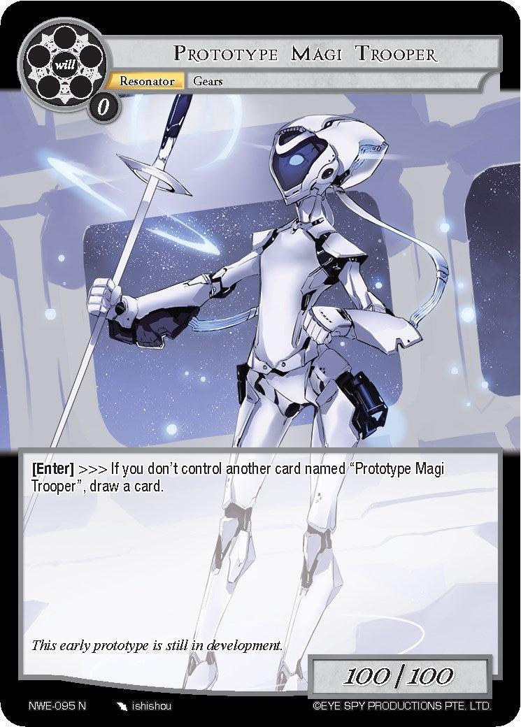 Prototype Magi Trooper (NWE-095 N) [A New World Emerges] - POKÉ JEUX
