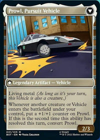 Prowl, Stoic Strategist // Prowl, Pursuit Vehicle [Transformers] - POKÉ JEUX