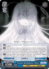 Psyche Breakdown, Shiro (NGL/S58-E092 C) [No Game No Life] - POKÉ JEUX