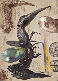Psychosis Crawler Art Card (Gold-Stamped Signature) [The Brothers' War Art Series] - POKÉ JEUX